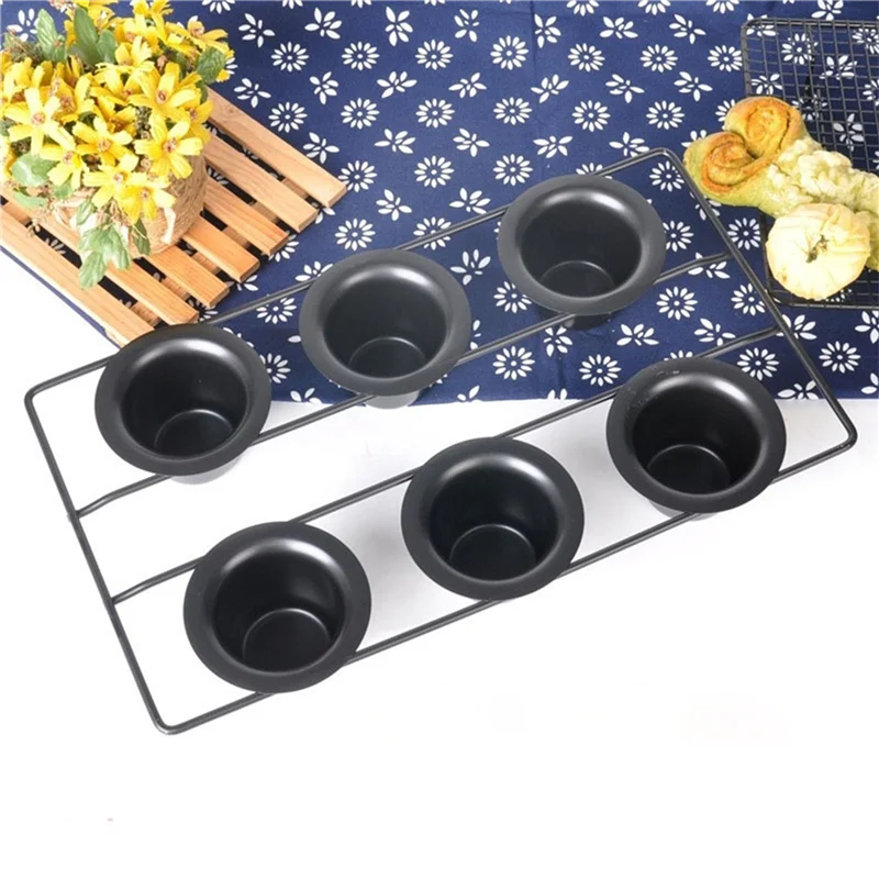 【Clearance Sale】2X 6Cup Nonstick Popover Pan Muffin Cupcake Bakeware Pudding Pan For Oven Baking Frittatas Muffins Quiches Puddi
【Clearance Sale】2X 6Cup Nonstick Popover Pan Muffin Cupcake Bakeware Pudding Pan For Oven Baking Frittatas Muffins Quiches Puddi