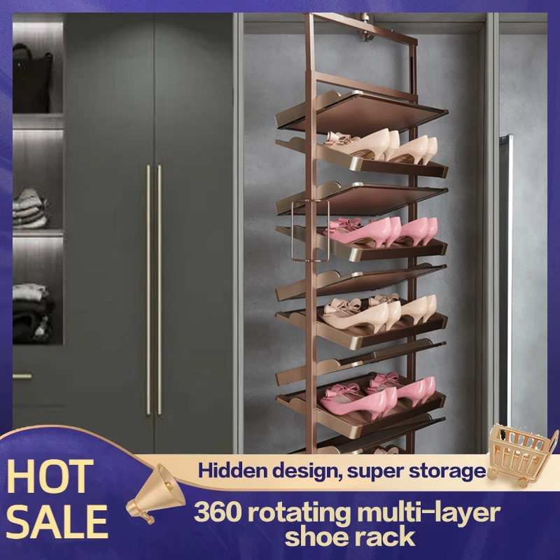 Rotating Shoe Rack Pulling Shoe Rack Custom Shoe Rack Shoe Cabinet Built-In Rotating Shoe Rack 360-Degree Rotating Shoe Rack
Rotating Shoe Rack Pulling Shoe Rack Custom Shoe Rack Shoe Cabinet Built-In Rotating Shoe Rack 360-Degree Rotating Shoe Rack