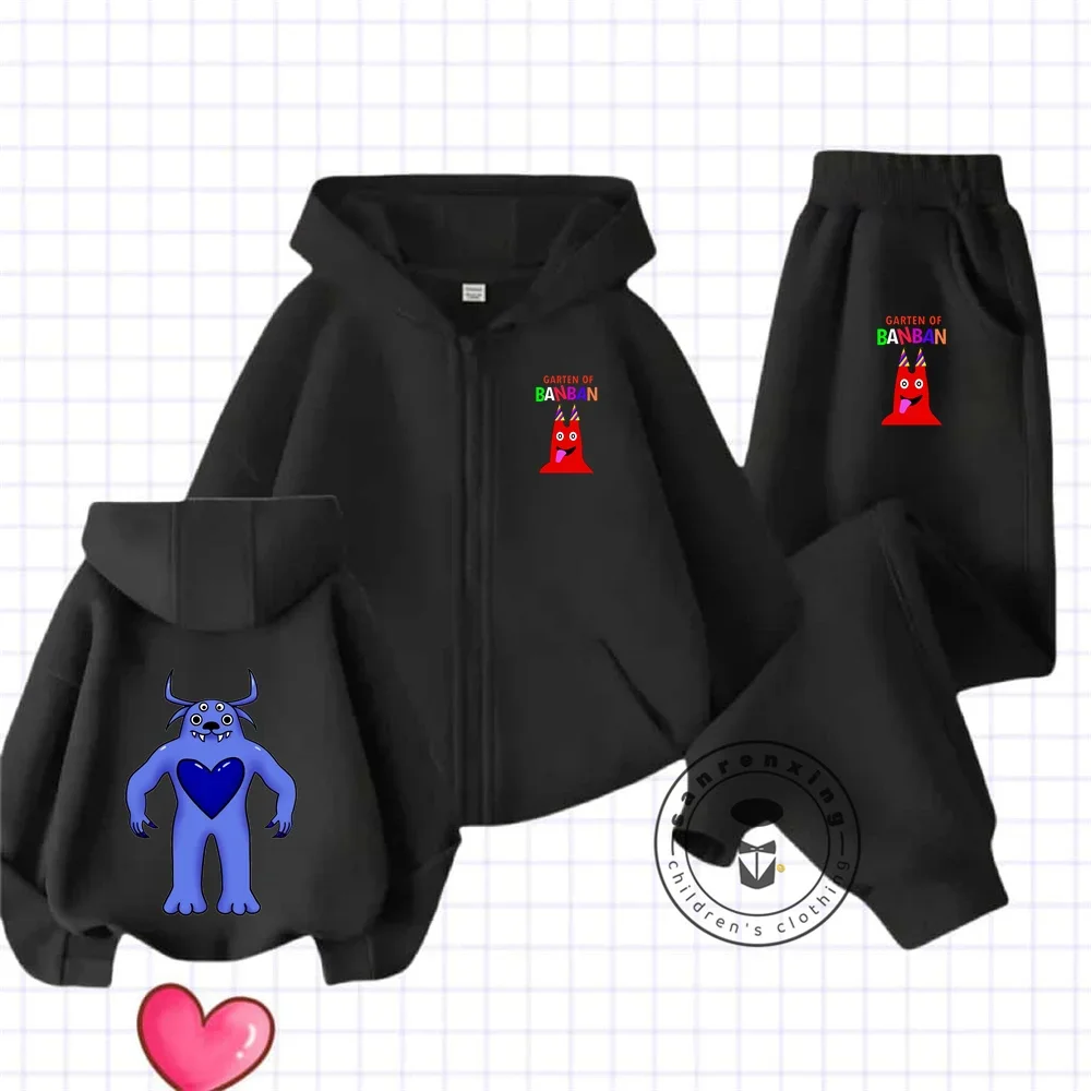 Garten of Banban Children Zipper Hoodie Set Cartoon Print Autumn and Winter Long-sleeved Sweatshirt Boys and Girls Casual Cute
Garten of Banban Children Zipper Hoodie Set Cartoon Print Autumn and Winter Long-sleeved Sweatshirt Boys and Girls Casual Cute