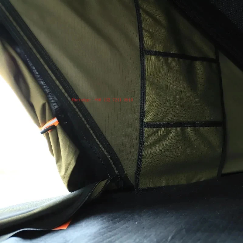 Hongsheng High Quality New Design Aluminum Hard Shell Rooftop Tent, Double Layer Fabric Waterproof Windproof for 4X4 Camping
Hongsheng High Quality New Design Aluminum Hard Shell Rooftop Tent, Double Layer Fabric Waterproof Windproof for 4X4 Camping