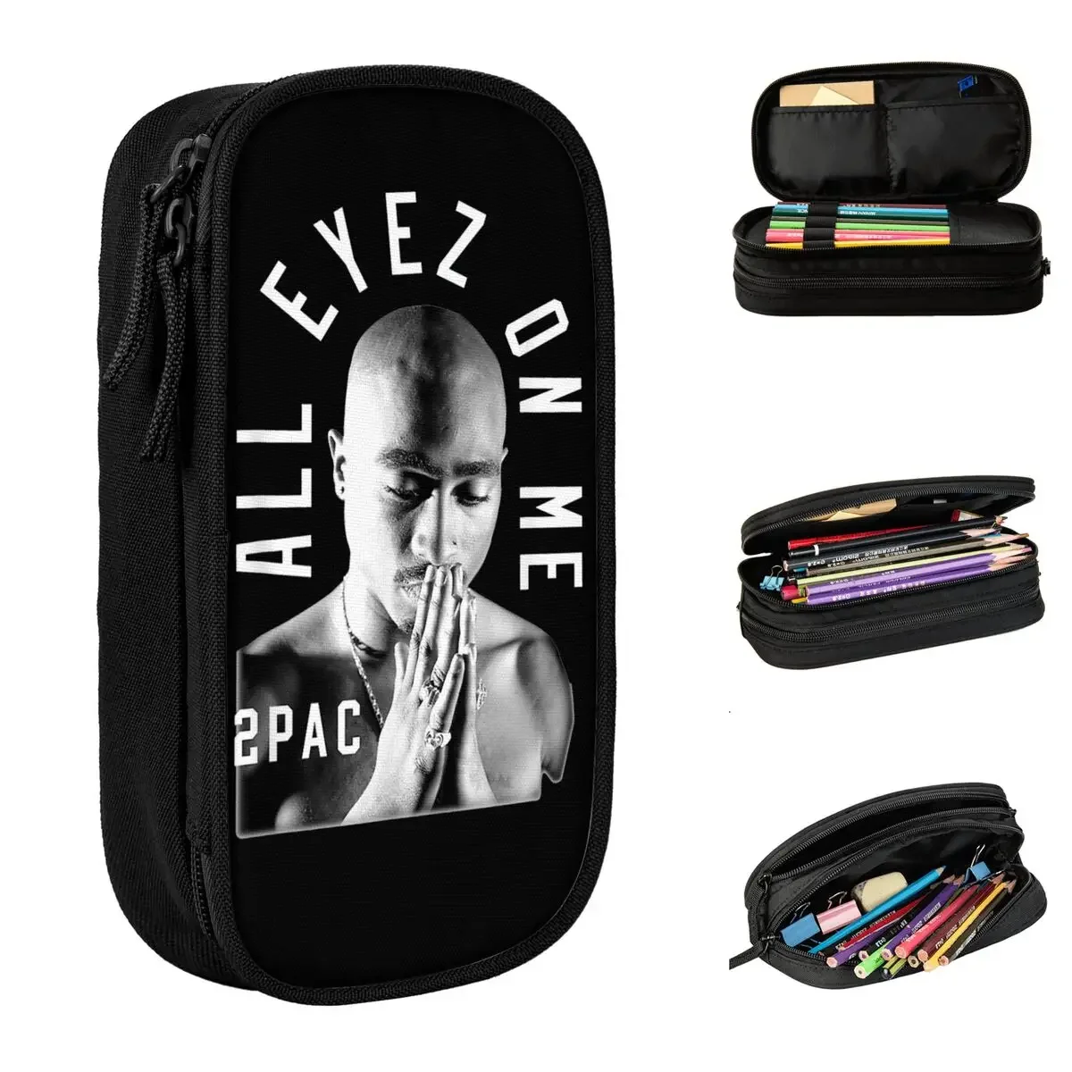 Tupac 2pac Against Life Pencil Cases Classic Hip Hop Pen Bag Student Large Storage School Supplies Gifts Pencil Box
Tupac 2pac Against Life Pencil Cases Classic Hip Hop Pen Bag Student Large Storage School Supplies Gifts Pencil Box