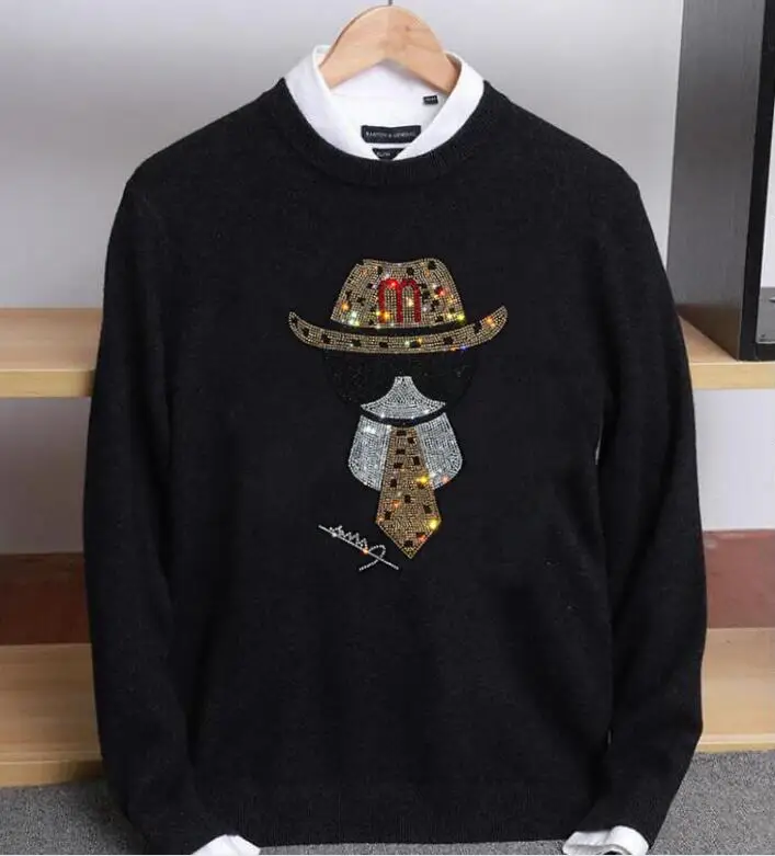 2023 Brand New Designer Rhinestone pullover sweater for holiday asian size S-4XL pullover
2023 Brand New Designer Rhinestone pullover sweater for holiday asian size S-4XL pullover
