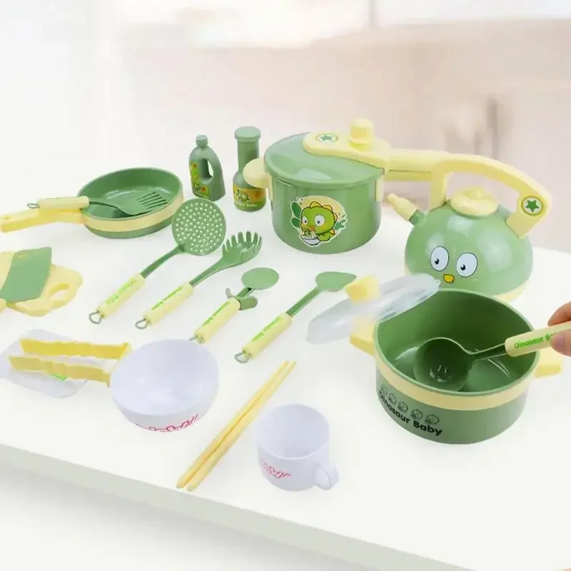 Children's Play Home Dinosaur Rabbit Kitchen Toy Multi Functional Simulation Cooking Simulation Kitchenware Puzzle Kitchen Set
Children's Play Home Dinosaur Rabbit Kitchen Toy Multi Functional Simulation Cooking Simulation Kitchenware Puzzle Kitchen Set