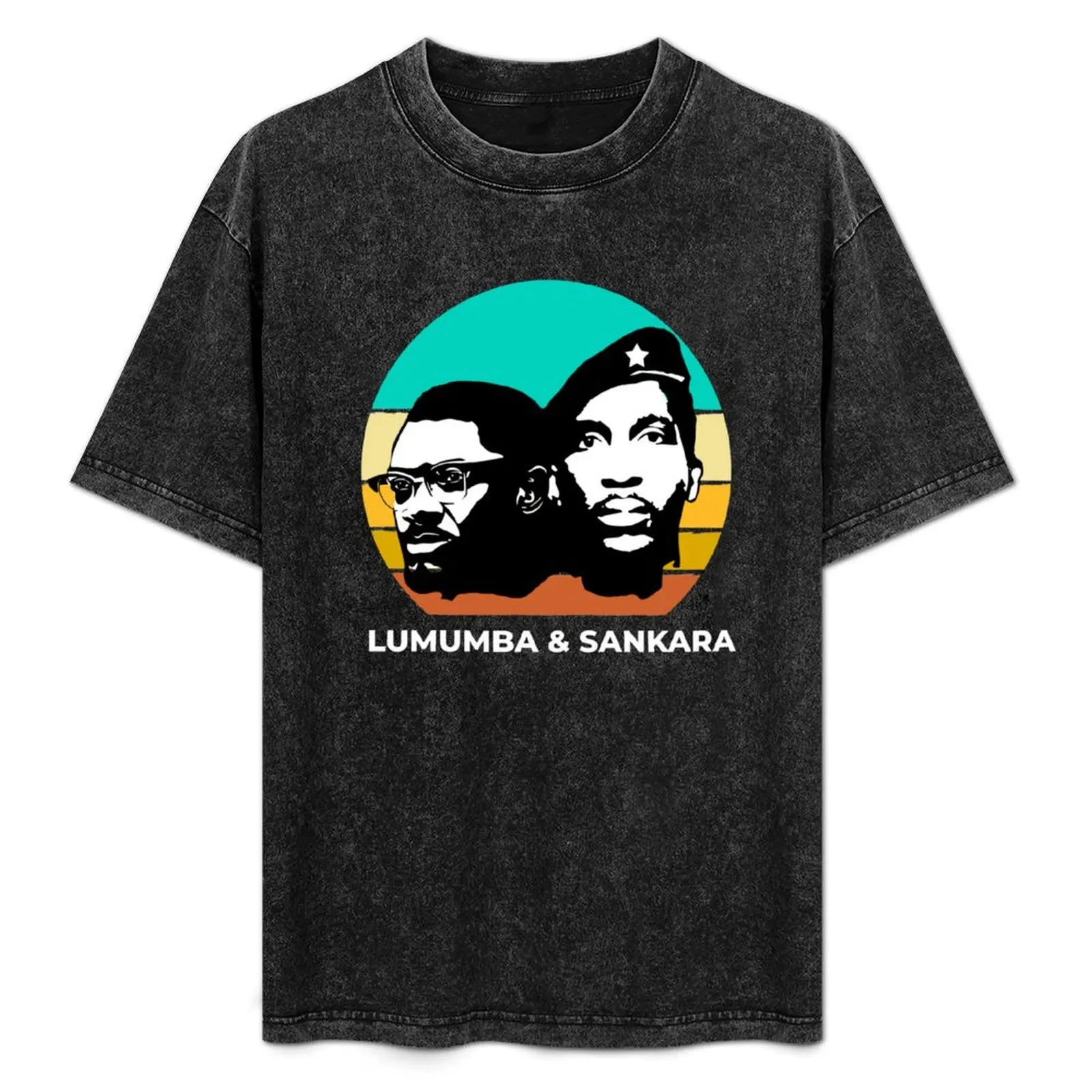 Sankara and Lumumba Retro Sunser T-Shirt Fashion Simple Casual Tee Shirt
Sankara and Lumumba Retro Sunser T-Shirt Fashion Simple Casual Tee Shirt