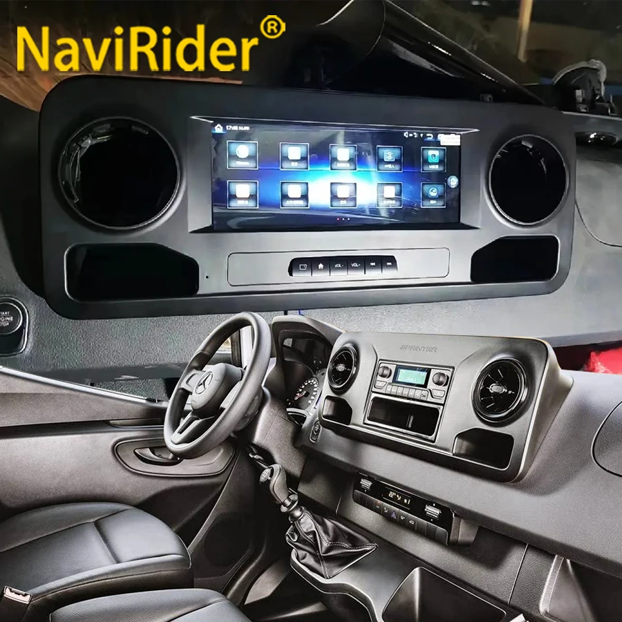 NAVIRIDER Android 15 All In One For Mercedes-Benz Sprinter 2018 2019- 2022 Car Video Multimedia Player GPS Carplay Auto 8G+256G
NAVIRIDER Android 15 All In One For Mercedes-Benz Sprinter 2018 2019- 2022 Car Video Multimedia Player GPS Carplay Auto 8G+256G