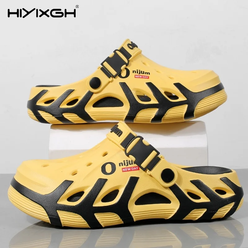 Summer Clogs For Men EVA Soft Slippers Outdoor Beach Sandals New Men Casual Garden Water Shoes Male Breathable Beach Slippers
Summer Clogs For Men EVA Soft Slippers Outdoor Beach Sandals New Men Casual Garden Water Shoes Male Breathable Beach Slippers