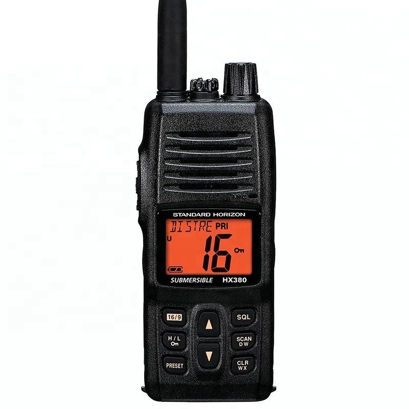 Smart YAESU HX380 VHF Marine Radio IPX7 Waterproof Class Maritime Walkie Talkie
Smart YAESU HX380 VHF Marine Radio IPX7 Waterproof Class Maritime Walkie Talkie