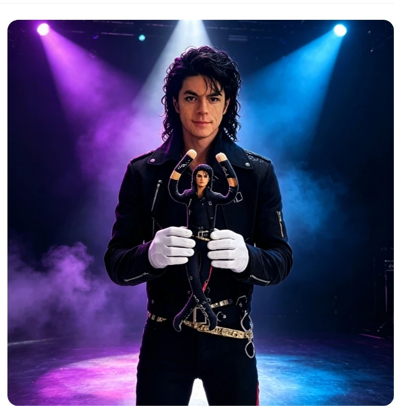 2026 New Style Michael Jackson Cosplay Prop Doll Plush Stuffed Figure Dolls Room Decoration Abstract Joint Mobility Props Gift
2026 New Style Michael Jackson Cosplay Prop Doll Plush Stuffed Figure Dolls Room Decoration Abstract Joint Mobility Props Gift