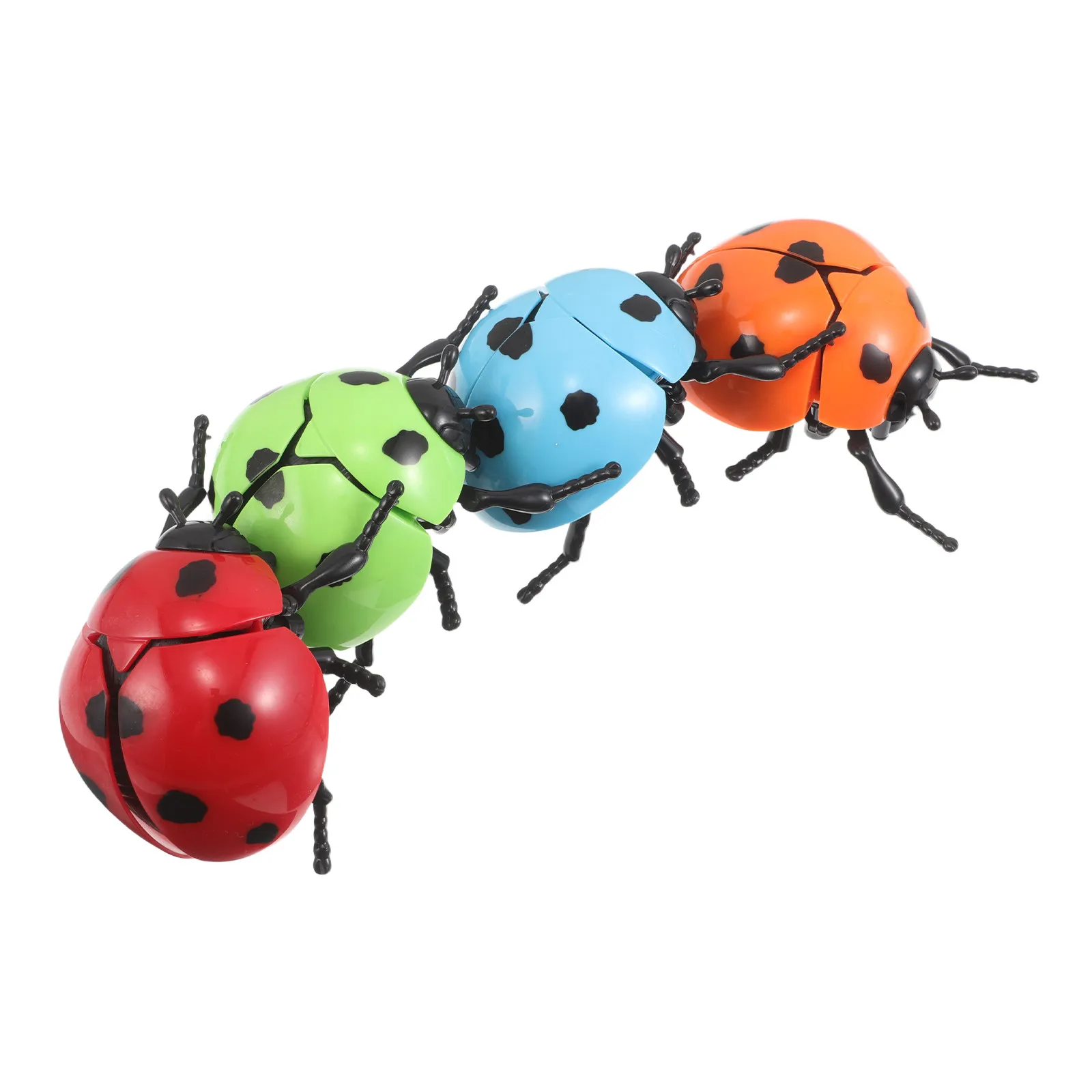 4Pcs Clockwork Ladybug Wind Up Mechanical Insect Crawling Jumping Moving Beetle Simulation Fun Kids Animal Party Favor Prank
4Pcs Clockwork Ladybug Wind Up Mechanical Insect Crawling Jumping Moving Beetle Simulation Fun Kids Animal Party Favor Prank