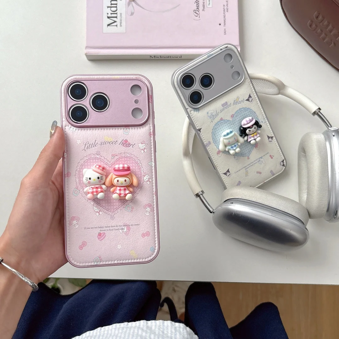 Melody Kuromi Kitty 3D Stereoscopic Silicone Phone Case For Iphone 17/16/15/14 Gift For Girls Luxury Protective Bumper Cover
Melody Kuromi Kitty 3D Stereoscopic Silicone Phone Case For Iphone 17/16/15/14 Gift For Girls Luxury Protective Bumper Cover