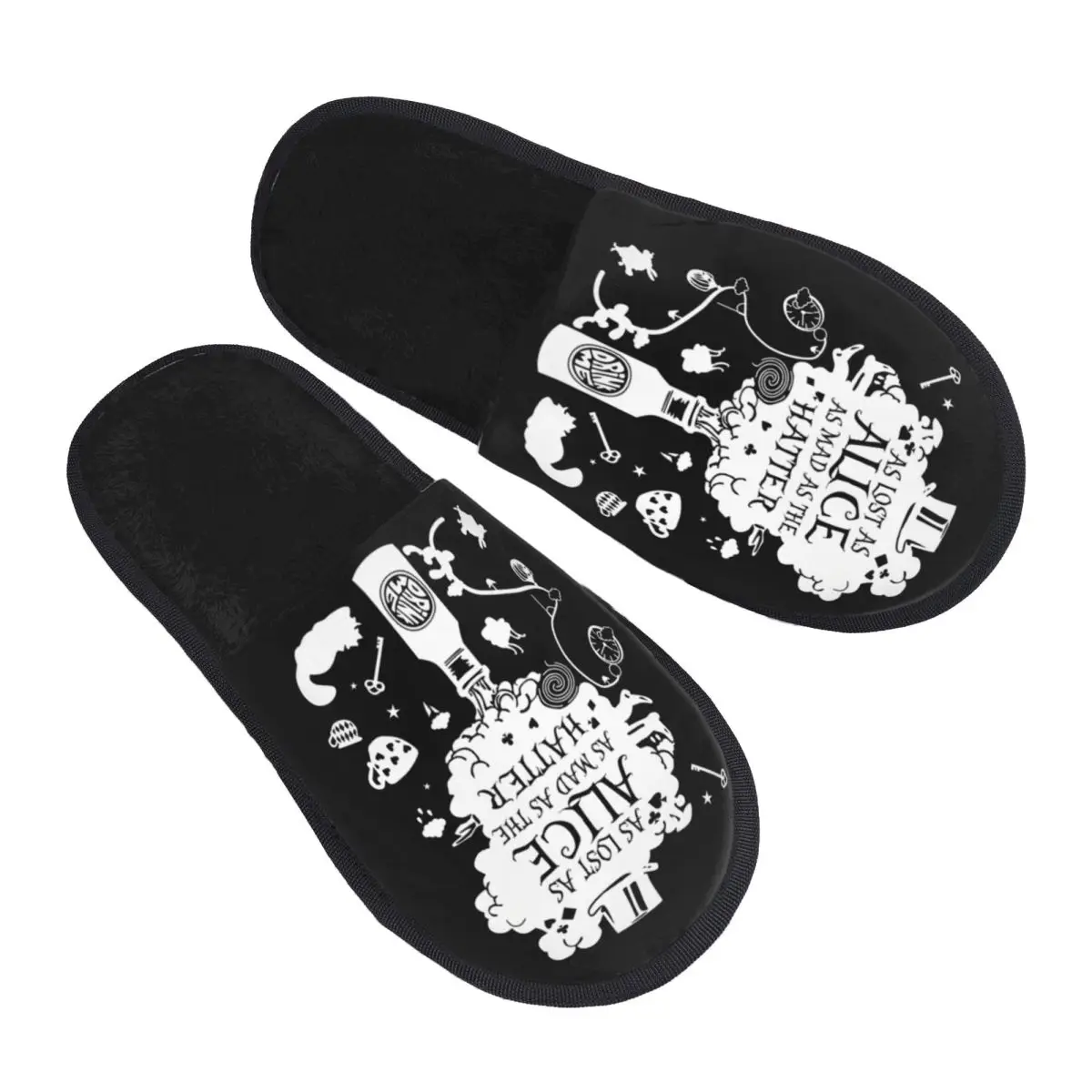 Custom Print Women Alice In Wonderland House Slippers Cozy Warm Cartoons Memory Foam Fluffy Slipper Indoor Outdoor Shoes
Custom Print Women Alice In Wonderland House Slippers Cozy Warm Cartoons Memory Foam Fluffy Slipper Indoor Outdoor Shoes