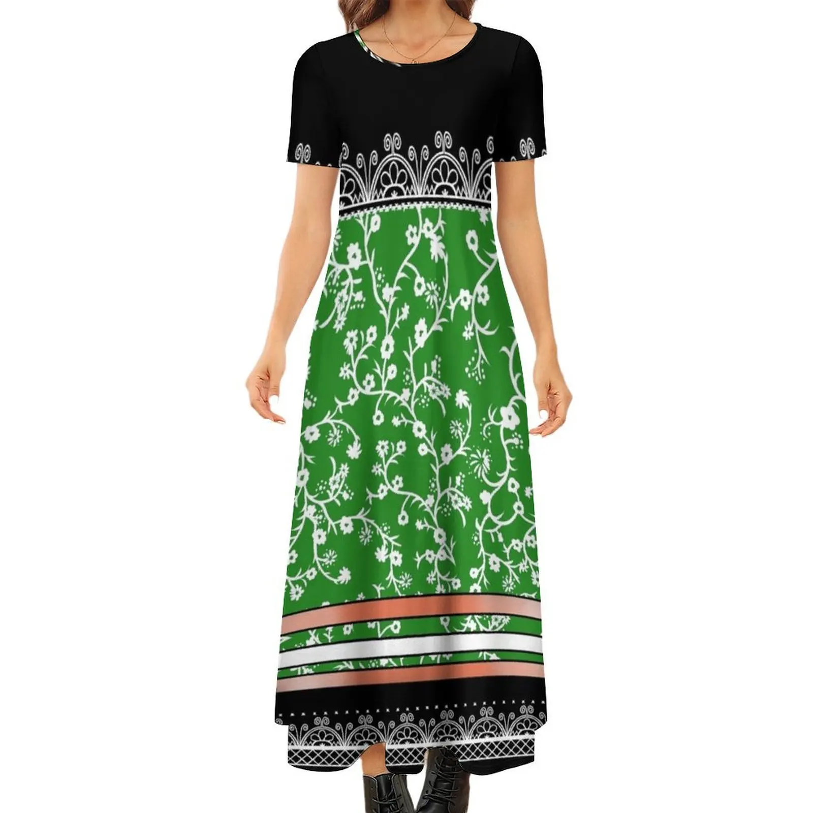 Green Skydomes Round Neck Short Sleeve Dress birthday dress elegant evening dresses for women 2024
Green Skydomes Round Neck Short Sleeve Dress birthday dress elegant evening dresses for women 2024