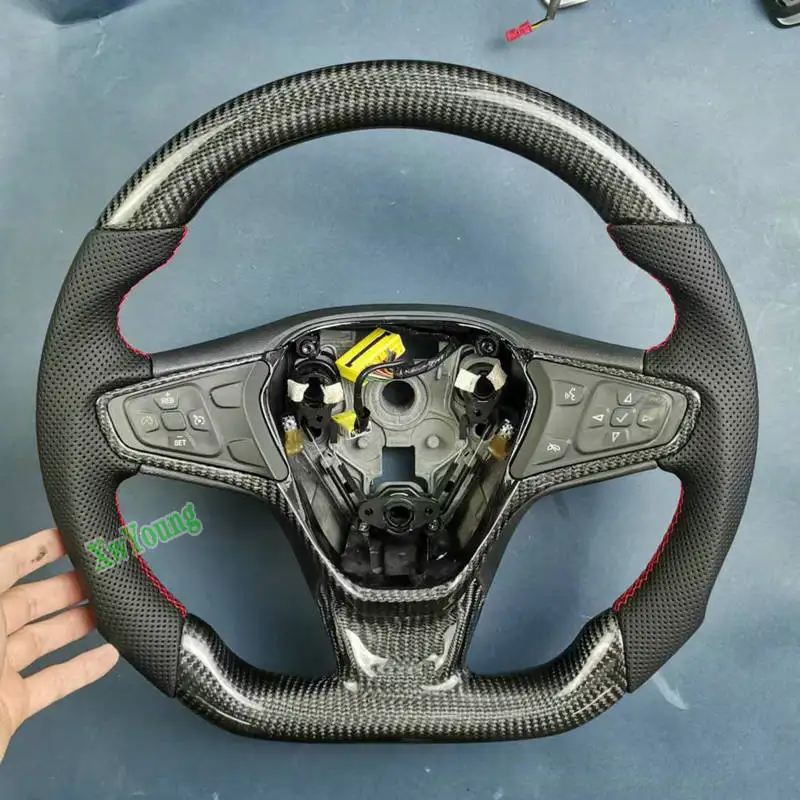 For Chevrolet Malibu XL 2016-2023 Customize 100% Real Carbon Fiber Steering Wheel
For Chevrolet Malibu XL 2016-2023 Customize 100% Real Carbon Fiber Steering Wheel