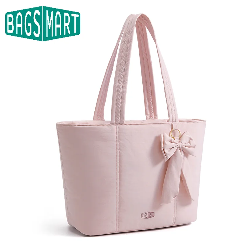 BAGSMART женская мягкая сумка-тоут, большая вместительная дорожная сумка на плечо, стеганая однотонная женская сумка, портативная повседневная женская сумка
BAGSMART женская мягкая сумка-тоут, большая вместительная дорожная сумка на плечо, стеганая однотонная женская сумка, портативная повседневная женская сумка