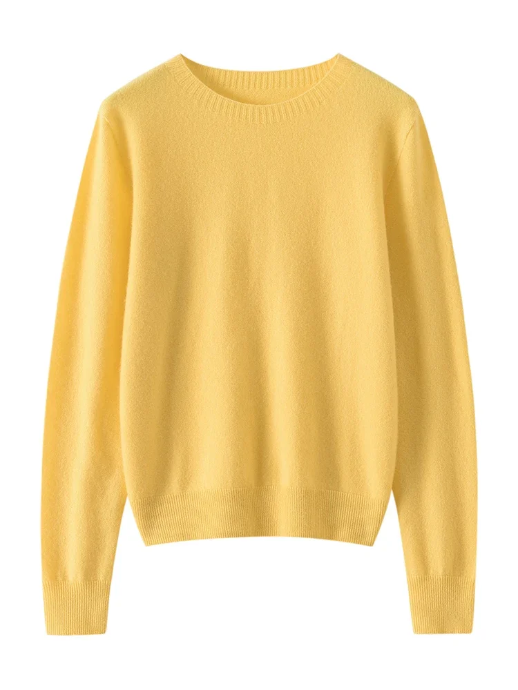 Новый женский свитер из 100% кашемира, базовый пуловер с круглым вырезом, весенне-осенний, мягкий кашемировый трикотаж, с длинным рукавом, зимняя одежда
Новый женский свитер из 100% кашемира, базовый пуловер с круглым вырезом, весенне-осенний, мягкий кашемировый трикотаж, с длинным рукавом, зимняя одежда