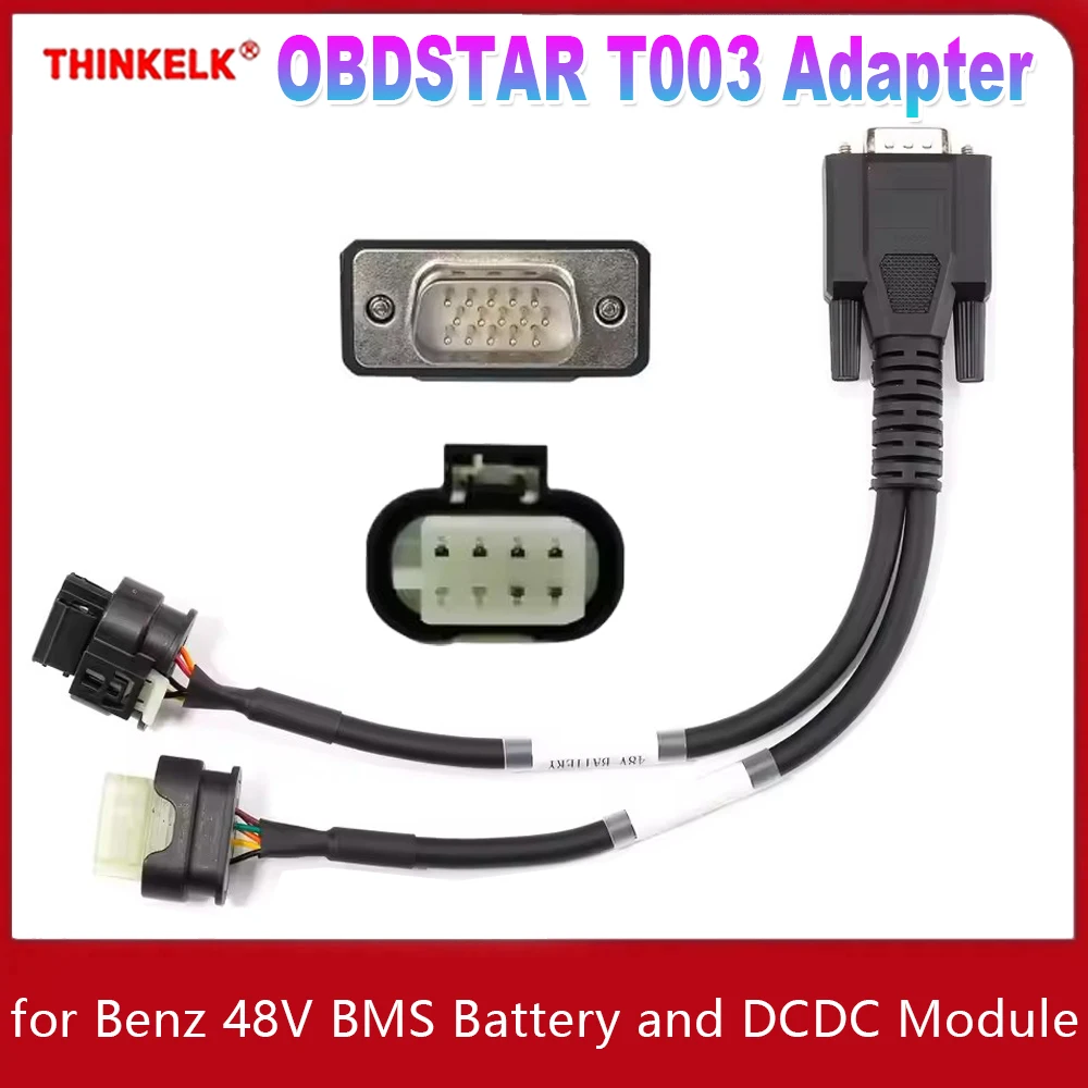 Адаптер OBDSTAR T003 для аккумулятора BMS Ben-z 48 В и модуля DCDC работает с P50 и X300 Classic G3
Адаптер OBDSTAR T003 для аккумулятора BMS Ben-z 48 В и модуля DCDC работает с P50 и X300 Classic G3