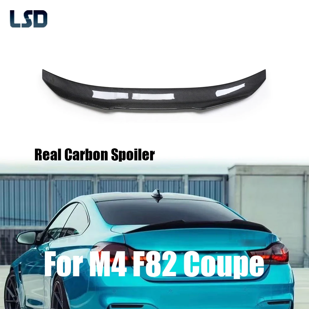 Для BMW 2014-20 M4 F82 Coupe Psm стиль настоящий спойлер из углеродного волокна задний багажник кованые крылья хвост Performance CS Competition
Для BMW 2014-20 M4 F82 Coupe Psm стиль настоящий спойлер из углеродного волокна задний багажник кованые крылья хвост Performance CS Competition