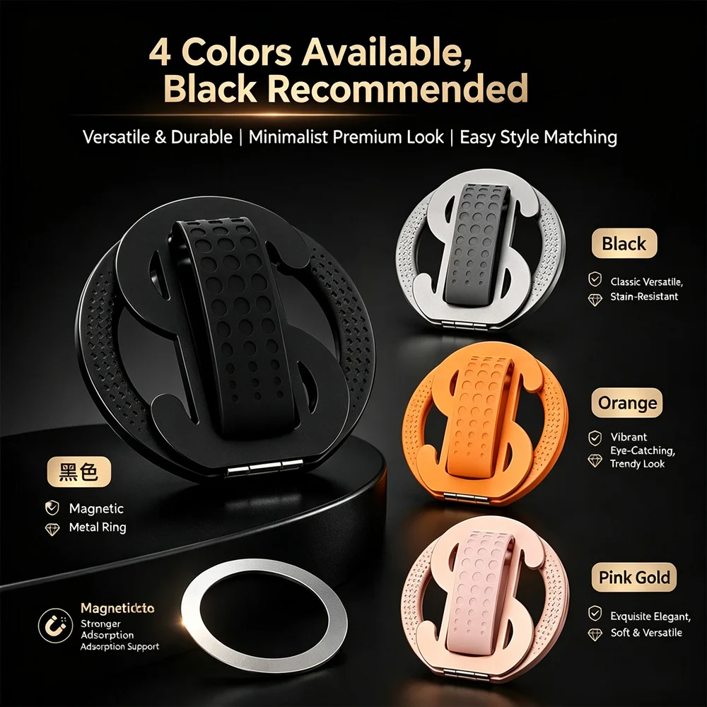 Universal Magnetic Phone Stand for MagSafe Strong Magnet Folding Bracket Portable Holder for iPhone17 16/Xiaomi/Samsung/Huawei
Universal Magnetic Phone Stand for MagSafe Strong Magnet Folding Bracket Portable Holder for iPhone17 16/Xiaomi/Samsung/Huawei