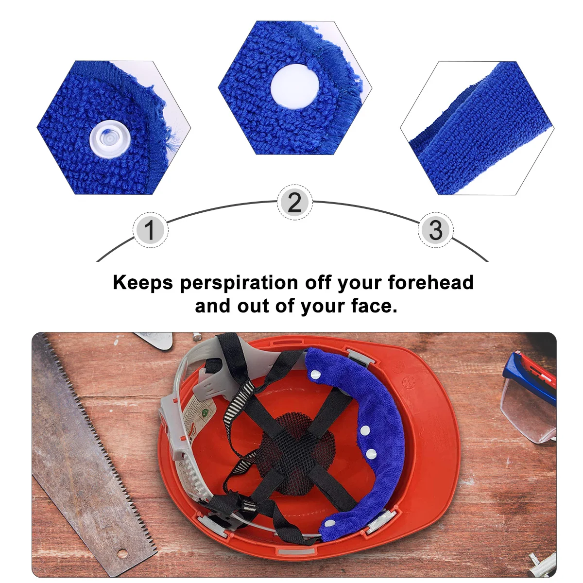 6Pcs Safety Hat Sweatband Cooling Neck Towel Hardhat Sweatbands Mesh Cooling Headband Absorbs Sweat for Industrial Safety
6Pcs Safety Hat Sweatband Cooling Neck Towel Hardhat Sweatbands Mesh Cooling Headband Absorbs Sweat for Industrial Safety