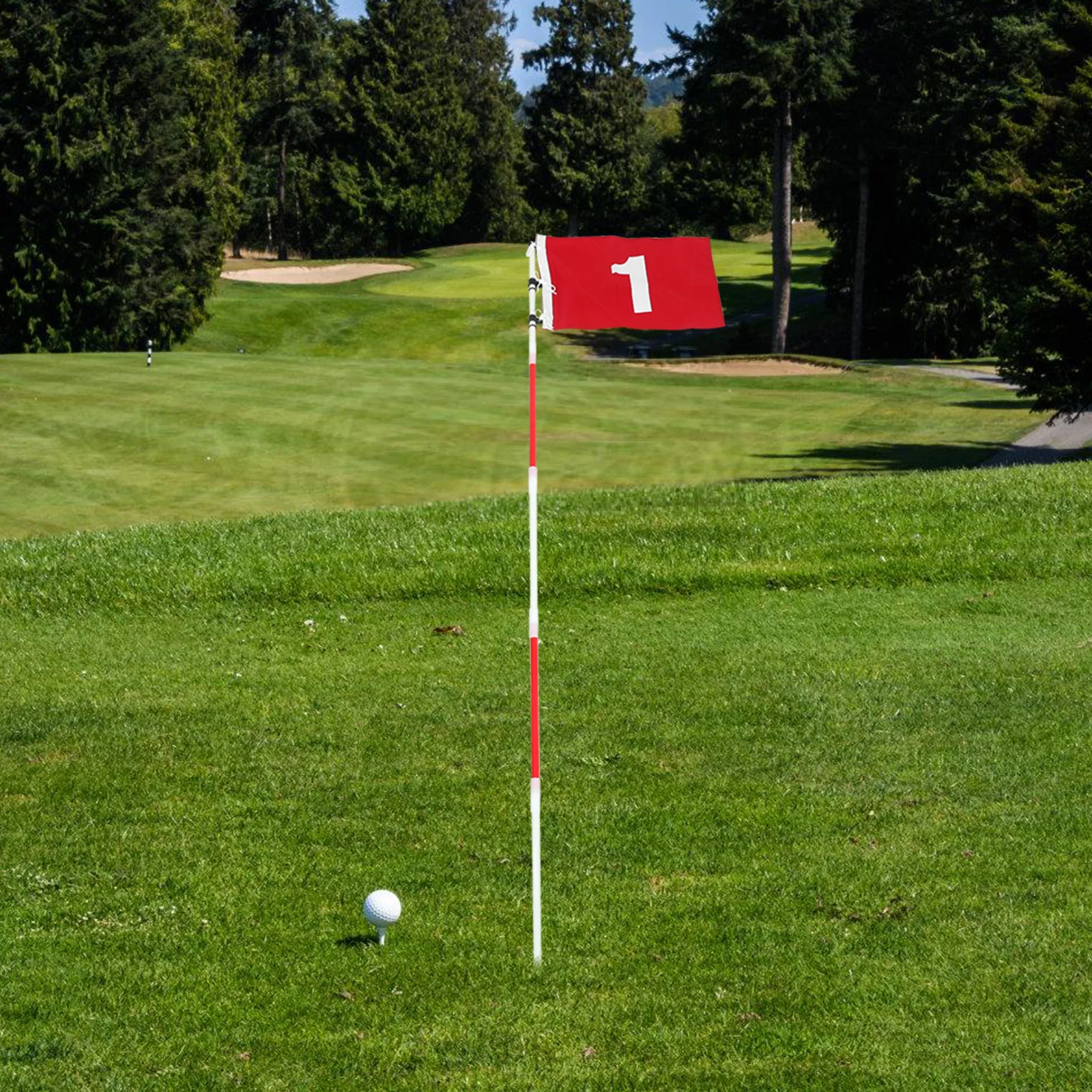 Golf Flagpole Set Golfing Train Equipment Supplies Green Hole Cup Flagstick Mini Banner
Golf Flagpole Set Golfing Train Equipment Supplies Green Hole Cup Flagstick Mini Banner