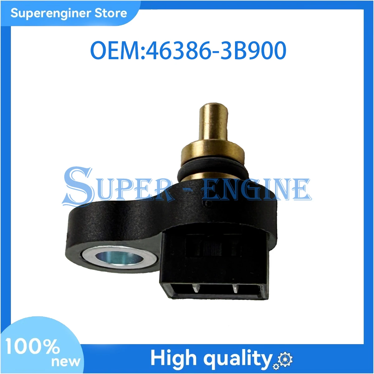 463863B900 46386-3B900 Transmission Oil Temperature Sensor Fit For Hyundai Sonata Santa Fe, Kia Optima Sorento 46386-3B000
463863B900 46386-3B900 Transmission Oil Temperature Sensor Fit For Hyundai Sonata Santa Fe, Kia Optima Sorento 46386-3B000