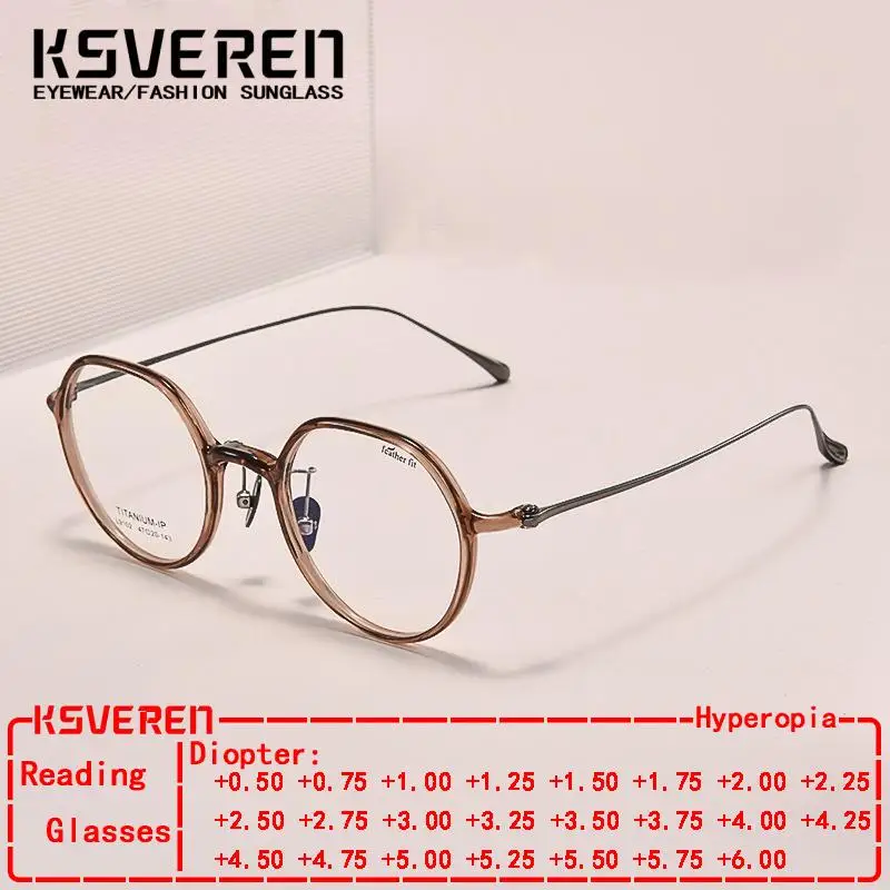 Fashion UltraLight Glasses Vintage Titanium Transparent Reading Glasses Luxury Prescription Eyeglasses Frame For Men Women
Fashion UltraLight Glasses Vintage Titanium Transparent Reading Glasses Luxury Prescription Eyeglasses Frame For Men Women