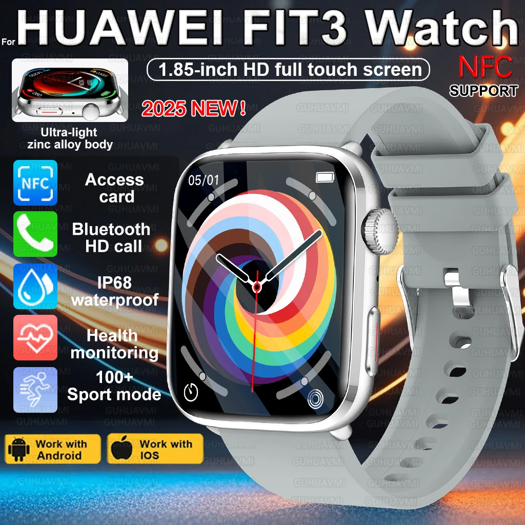 2025 Новинка для HUAWEI FIT3 Health Смарт-часы Мужчины Сердечный ритм Кислород в крови Артериальное давление NFC HD Bluetooth Вызов Спортивные умные часы
2025 Новинка для HUAWEI FIT3 Health Смарт-часы Мужчины Сердечный ритм Кислород в крови Артериальное давление NFC HD Bluetooth Вызов Спортивные умные часы