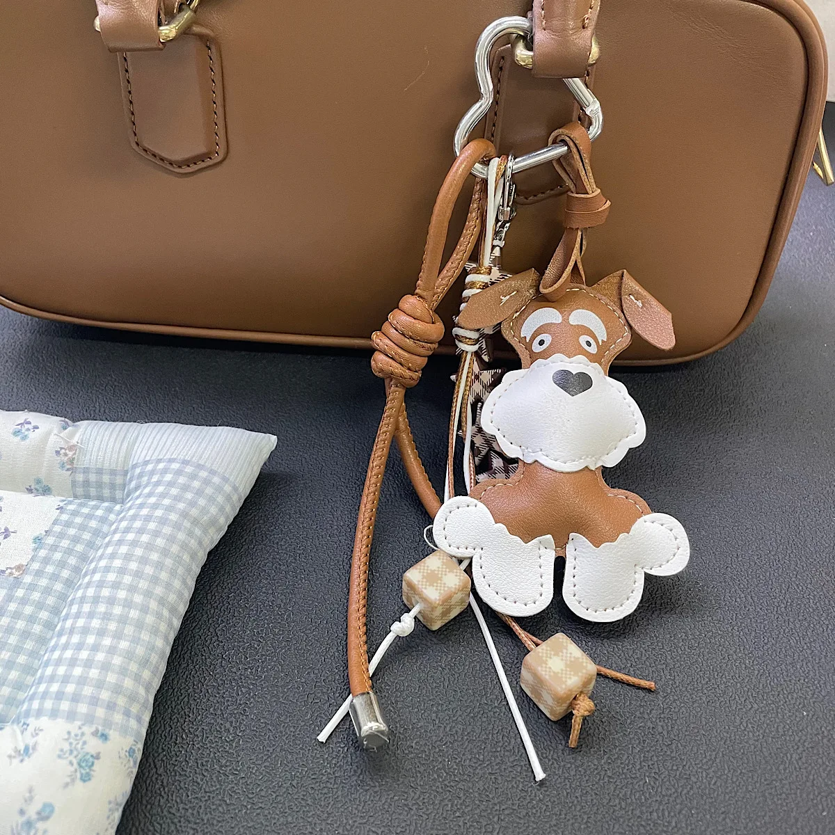 Cute Dog Shape Leather Keychain Tennis Racket Letter Button Charm Pendant Bag Decor Accessory
Cute Dog Shape Leather Keychain Tennis Racket Letter Button Charm Pendant Bag Decor Accessory