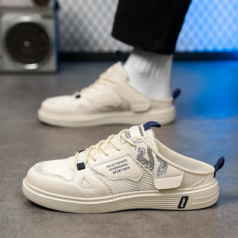 Мужская обувь без шнуровки, летняя мужская обувь Sandalias Zapatos Tenis Hombres, мужские полутапочки на плоской подошве, парная обувь, повседневные кроссовки, лоферы
Мужская обувь без шнуровки, летняя мужская обувь Sandalias Zapatos Tenis Hombres, мужские полутапочки на плоской подошве, парная обувь, повседневные кроссовки, лоферы