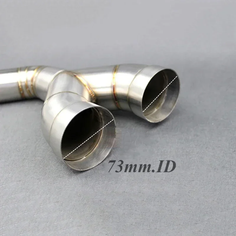Motorcycle Middle Link Pipe Escape 61mm Exhaust Muffler Pipe Silencer System Silp On For BMW S1000rr 2010-2018 S1000R 2010-2016S
Motorcycle Middle Link Pipe Escape 61mm Exhaust Muffler Pipe Silencer System Silp On For BMW S1000rr 2010-2018 S1000R 2010-2016S