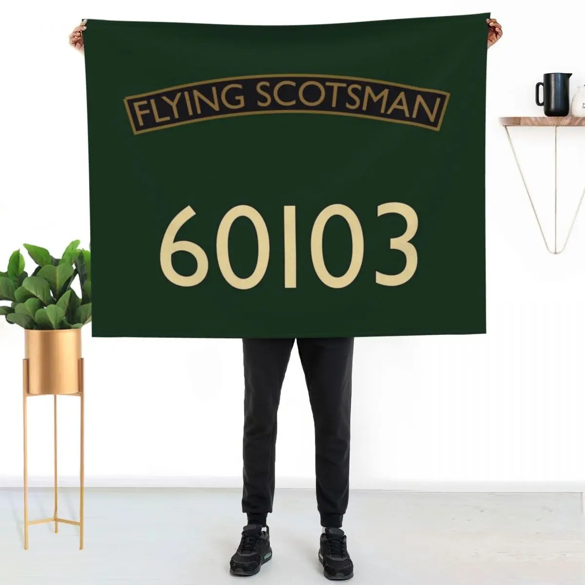 Flying Scotsman 60103 Throw Blanket Faux Fur Soft Warm Blanket for Bed
Flying Scotsman 60103 Throw Blanket Faux Fur Soft Warm Blanket for Bed