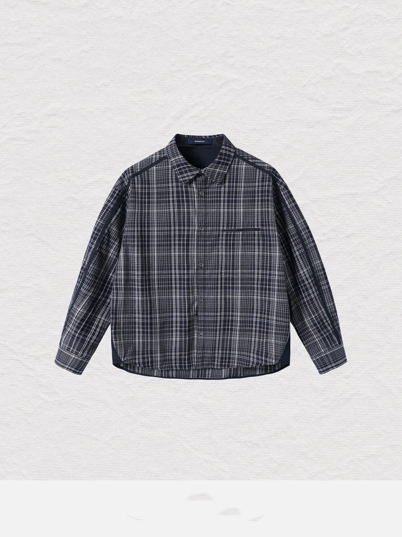 Men's Long Sleeve Casual Shirt Loose Fit Plaid Design Spring 2026 New Style Versatile Japanese Style Loose Grid Pattern Coat
Men's Long Sleeve Casual Shirt Loose Fit Plaid Design Spring 2026 New Style Versatile Japanese Style Loose Grid Pattern Coat