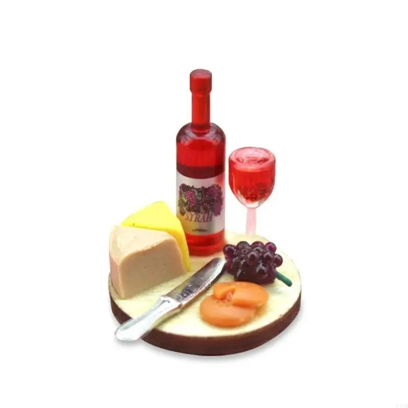 Y4UD Dollhouses Miniature Drinks Set Dollhouses Kitchen Decoration Accessories
Y4UD Dollhouses Miniature Drinks Set Dollhouses Kitchen Decoration Accessories