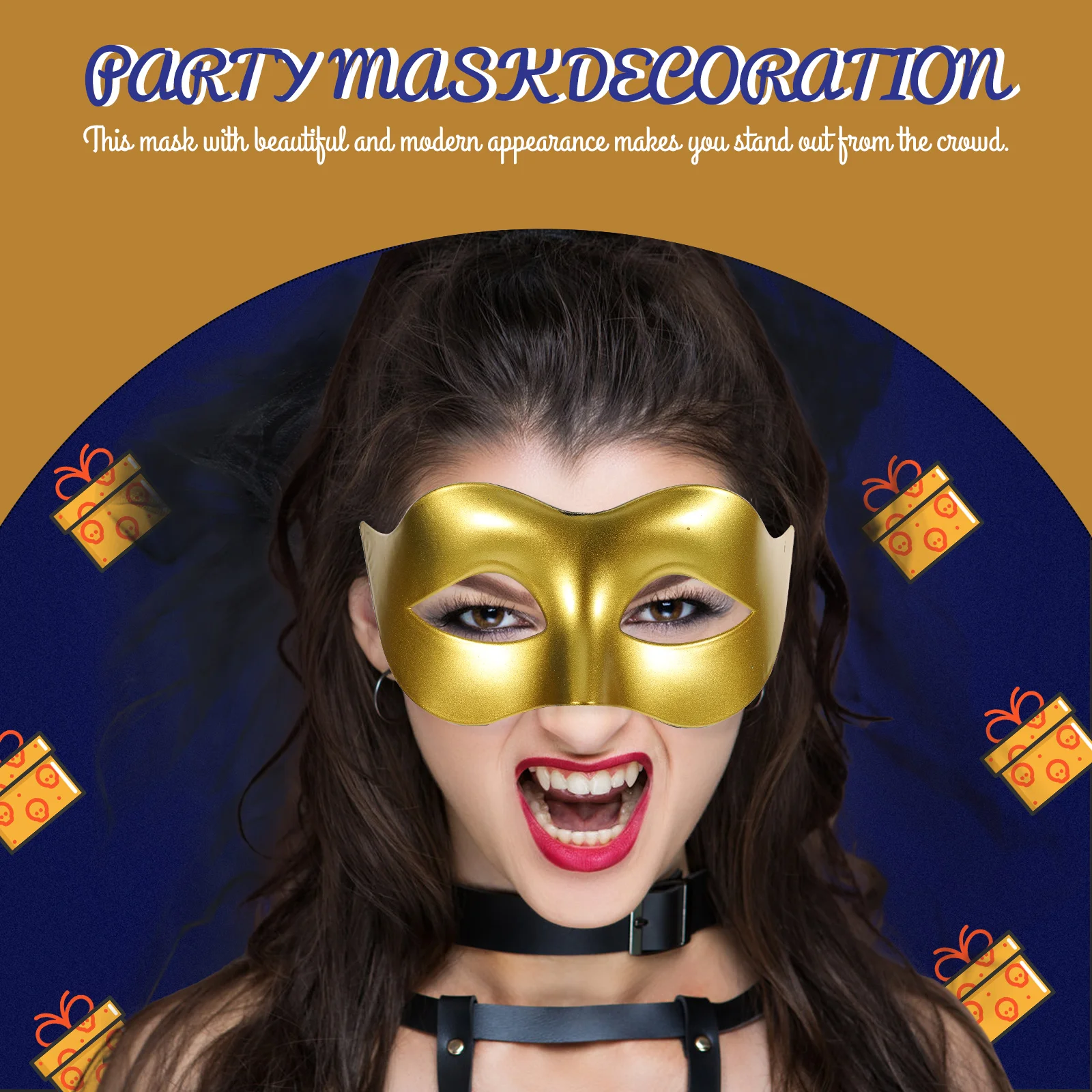 10 Pcs Half Face Mask Black Metal Butterfly Decorative Festival Adult Masks Halloween Cosplay Masquerade Ball Props Luxury Party
10 Pcs Half Face Mask Black Metal Butterfly Decorative Festival Adult Masks Halloween Cosplay Masquerade Ball Props Luxury Party