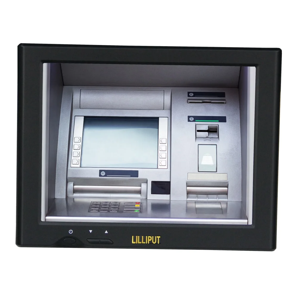 8" TFT LCD Touch Screen for Atm Machine Bank USB Monitor
8" TFT LCD Touch Screen for Atm Machine Bank USB Monitor