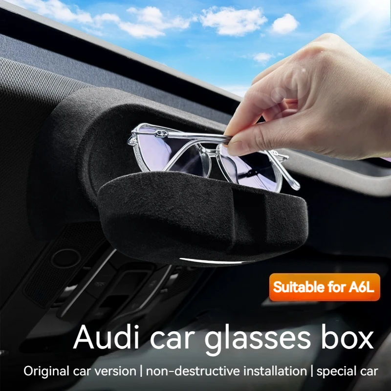 For Audi A4L/A6L/Q5L Car Glasses Case Roof Sunglasses Protective Anti-scratch Storage Clip Car Interior Modification Accessories
For Audi A4L/A6L/Q5L Car Glasses Case Roof Sunglasses Protective Anti-scratch Storage Clip Car Interior Modification Accessories
