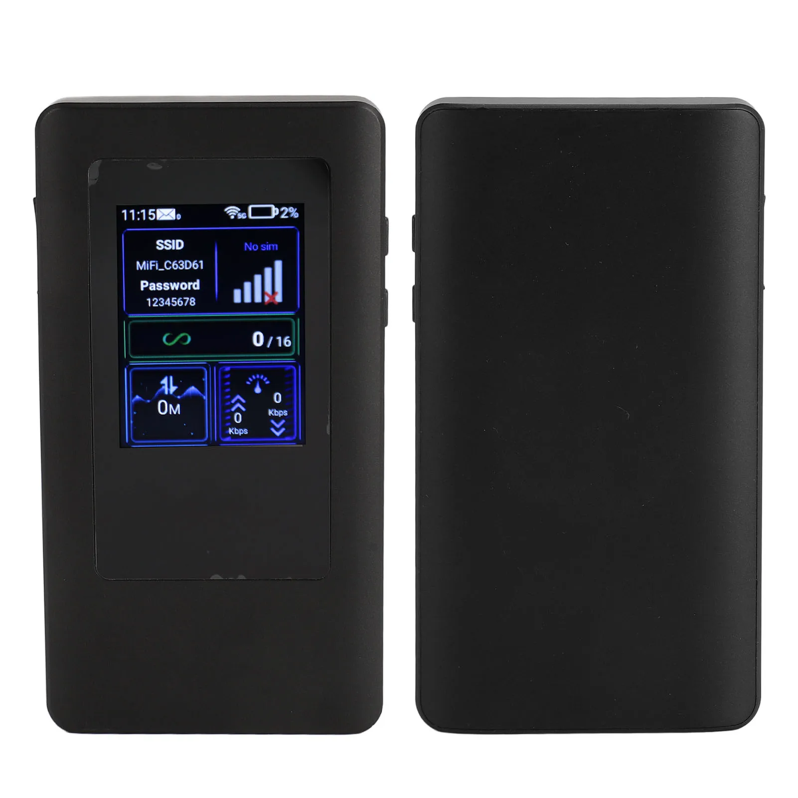5G WiFi Mobile Hotspot Portable WiFi Hotspot 10000mAh 16 Connected Devices Bluetooth5.1 WiFi6 Technology for Watching Videos
5G WiFi Mobile Hotspot Portable WiFi Hotspot 10000mAh 16 Connected Devices Bluetooth5.1 WiFi6 Technology for Watching Videos