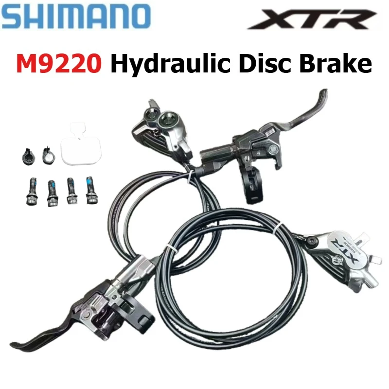 SHIMANO XTR M9220 Mountain Bike Hydraulic Disc Brake Front Left 1000mm / Rear Right 1700mm Resin Heat Dissipation Pads
SHIMANO XTR M9220 Mountain Bike Hydraulic Disc Brake Front Left 1000mm / Rear Right 1700mm Resin Heat Dissipation Pads