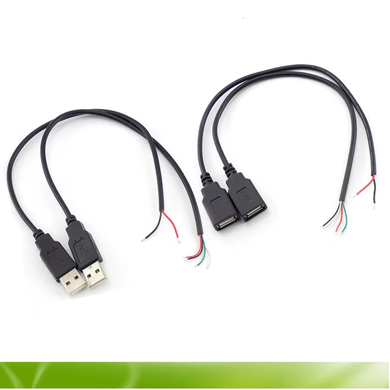 0.3m/1m/2m 2 Pin 4 pin USB 2.0 A Female male Jack Power Charge charging Cable Cord Extension Connector DIY 5V Adapter wire
0.3m/1m/2m 2 Pin 4 pin USB 2.0 A Female male Jack Power Charge charging Cable Cord Extension Connector DIY 5V Adapter wire