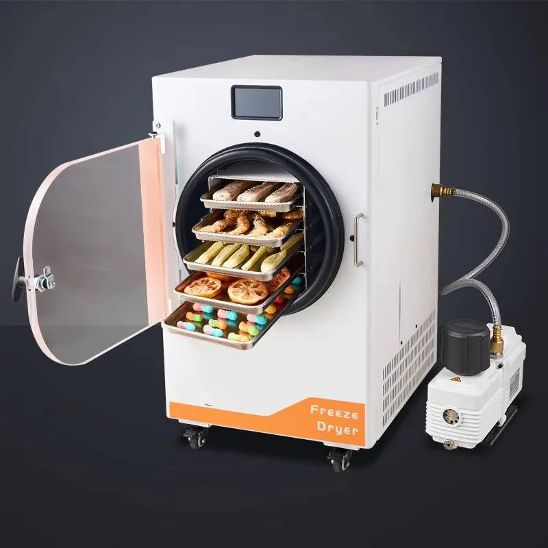 6KG Food Fruit Vegetable Freeze Dry Machine Vacuum Freeze Dryer Manufacturers Freeze Dry Machine
6KG Food Fruit Vegetable Freeze Dry Machine Vacuum Freeze Dryer Manufacturers Freeze Dry Machine
