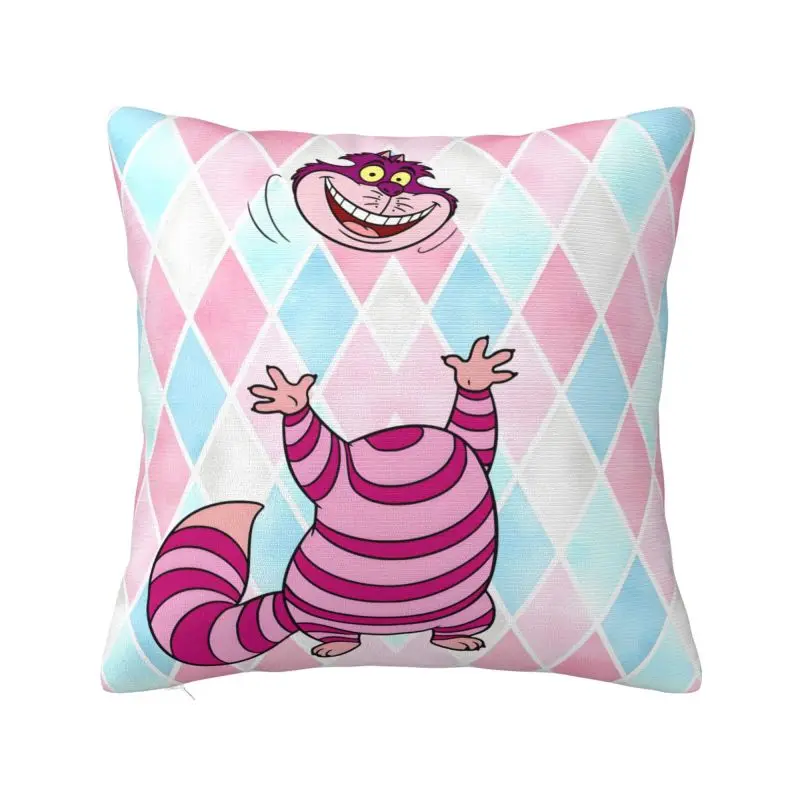 Custom Cheshire Cat Funny Cartoon Square Pillow Cover Decoration 3D Two Side Printed Cushion Cover for Living Room
Custom Cheshire Cat Funny Cartoon Square Pillow Cover Decoration 3D Two Side Printed Cushion Cover for Living Room