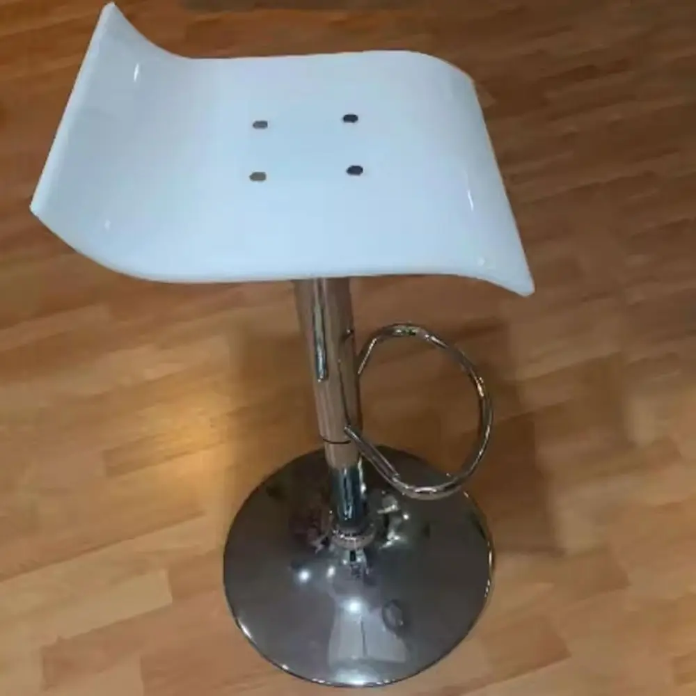Swivel Acrylic Back Transparent Adjustable Airlift Barstools, Counter Height Chairs for Kitchen or Pub (White)
Swivel Acrylic Back Transparent Adjustable Airlift Barstools, Counter Height Chairs for Kitchen or Pub (White)