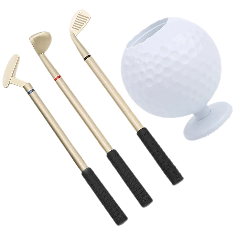 Golf Ball Pen Holder Golfing Club Shaped Storage Box for Desk Office Gifts Men Cool Gadgets Plastic Metal Practical
Golf Ball Pen Holder Golfing Club Shaped Storage Box for Desk Office Gifts Men Cool Gadgets Plastic Metal Practical