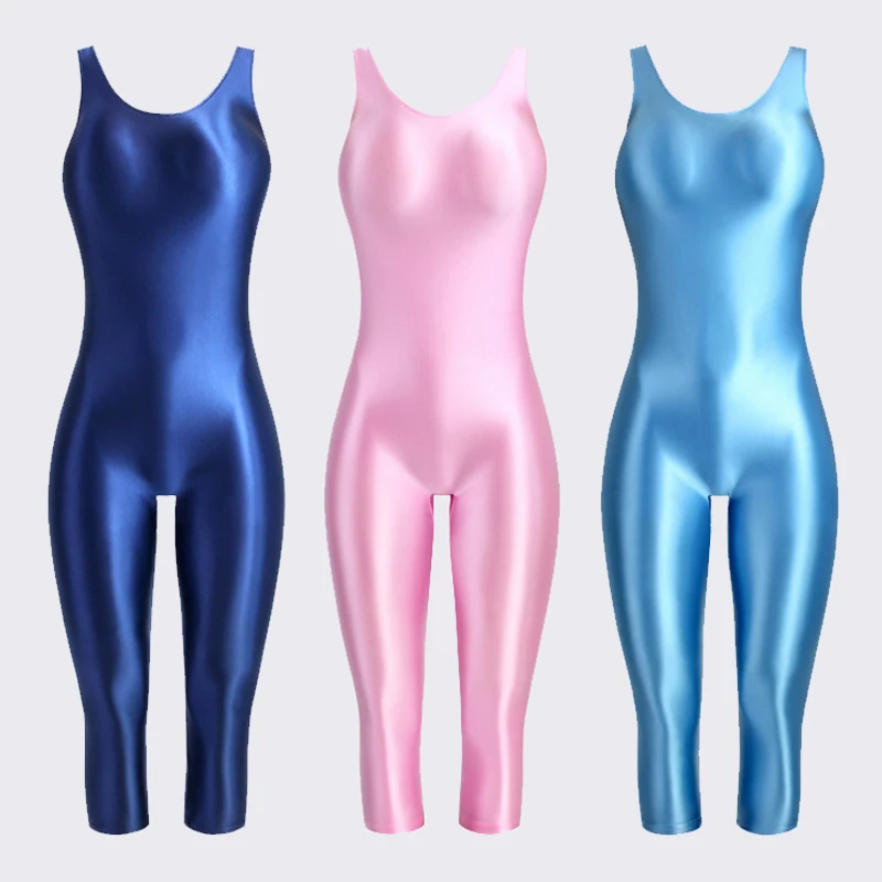 Satin Silky Glossy One Piece Jump Suit Bodysuit Sexy Solid Women's Skinny Rompers Bodycon Tights Brown Black Jumpsuit Clubwear
Satin Silky Glossy One Piece Jump Suit Bodysuit Sexy Solid Women's Skinny Rompers Bodycon Tights Brown Black Jumpsuit Clubwear