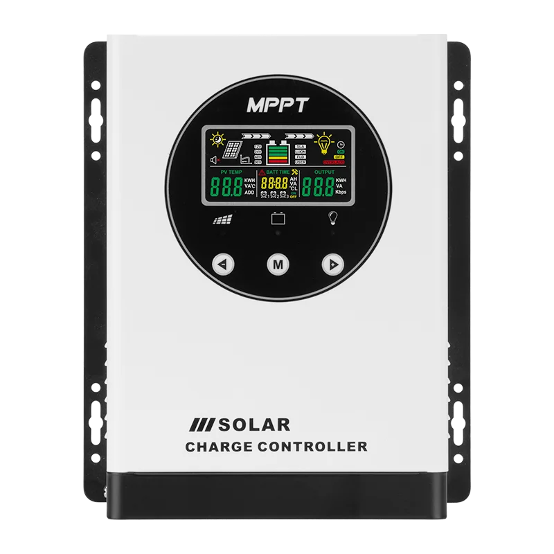 Smart MPPT Solar Charge Controller 30A-120A LCD Display 12V/24V/48V PV 200V MAX RS485 Port Real MPPT Not PWM Controller
Smart MPPT Solar Charge Controller 30A-120A LCD Display 12V/24V/48V PV 200V MAX RS485 Port Real MPPT Not PWM Controller
