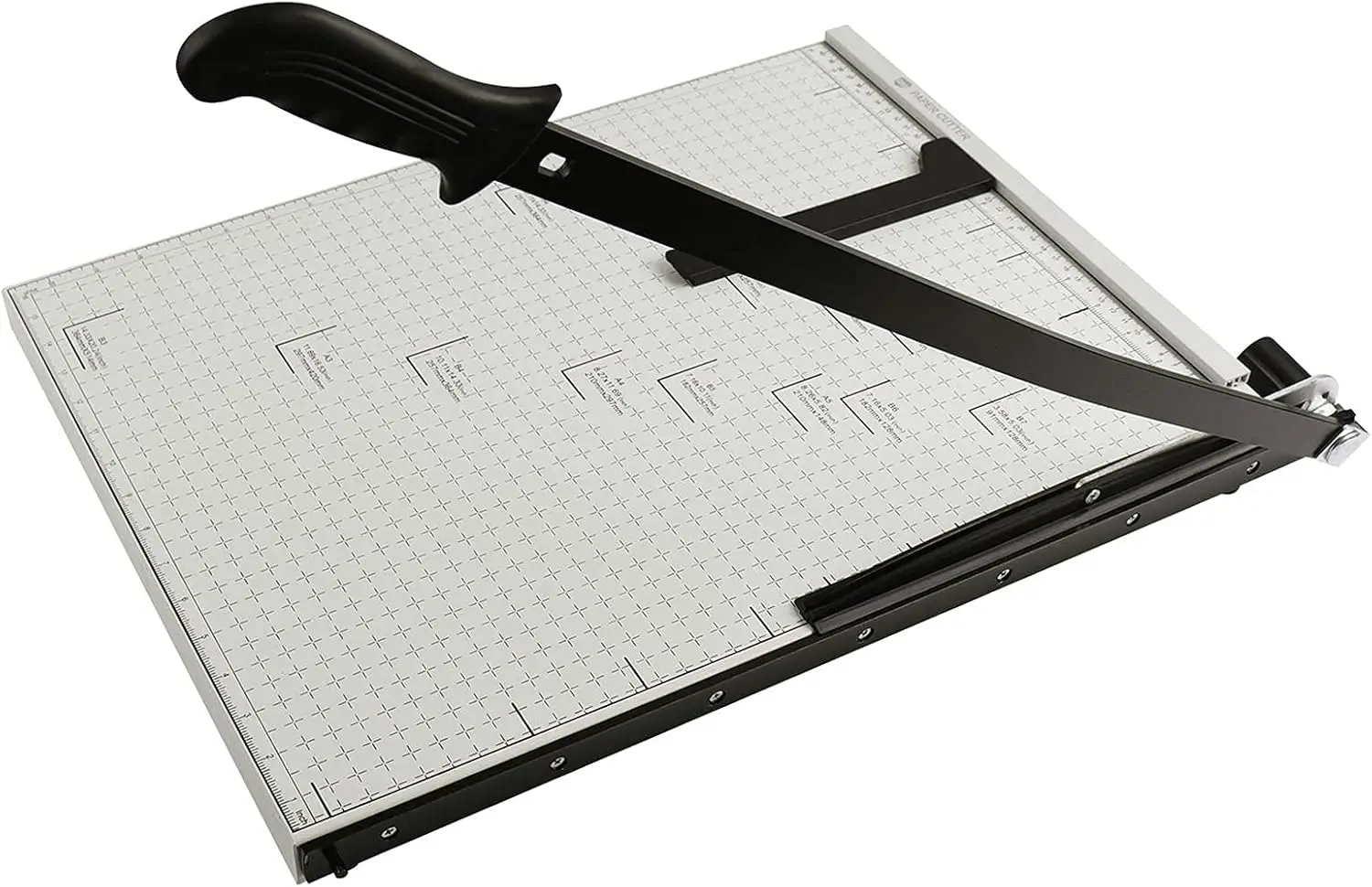 21 Inch Heavy Duty Paper Cutter with Safety Lock, 10-Sheet Capacity for Home Office School
21 Inch Heavy Duty Paper Cutter with Safety Lock, 10-Sheet Capacity for Home Office School