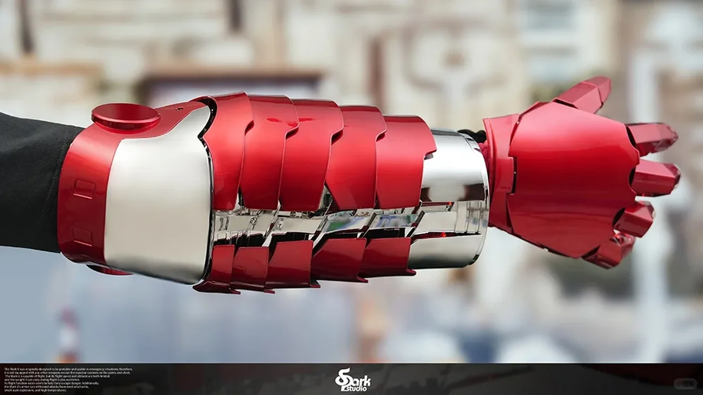 Marvel Iron Man Mk5 Mecha Arm Cosplay Wearable Electric Multi-Piece Opening Closing Voice Controlled Touch Control Surprise Gift
Marvel Iron Man Mk5 Mecha Arm Cosplay Wearable Electric Multi-Piece Opening Closing Voice Controlled Touch Control Surprise Gift