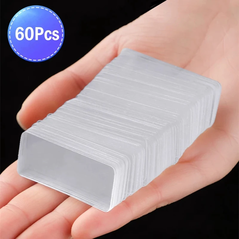 60 Pcs Double Sided Stickers Tape Waterproof Strong Nano Pvc Tape Wall Sticker Traceless Self Adhesive Transparent Tape 2x5cm
60 Pcs Double Sided Stickers Tape Waterproof Strong Nano Pvc Tape Wall Sticker Traceless Self Adhesive Transparent Tape 2x5cm