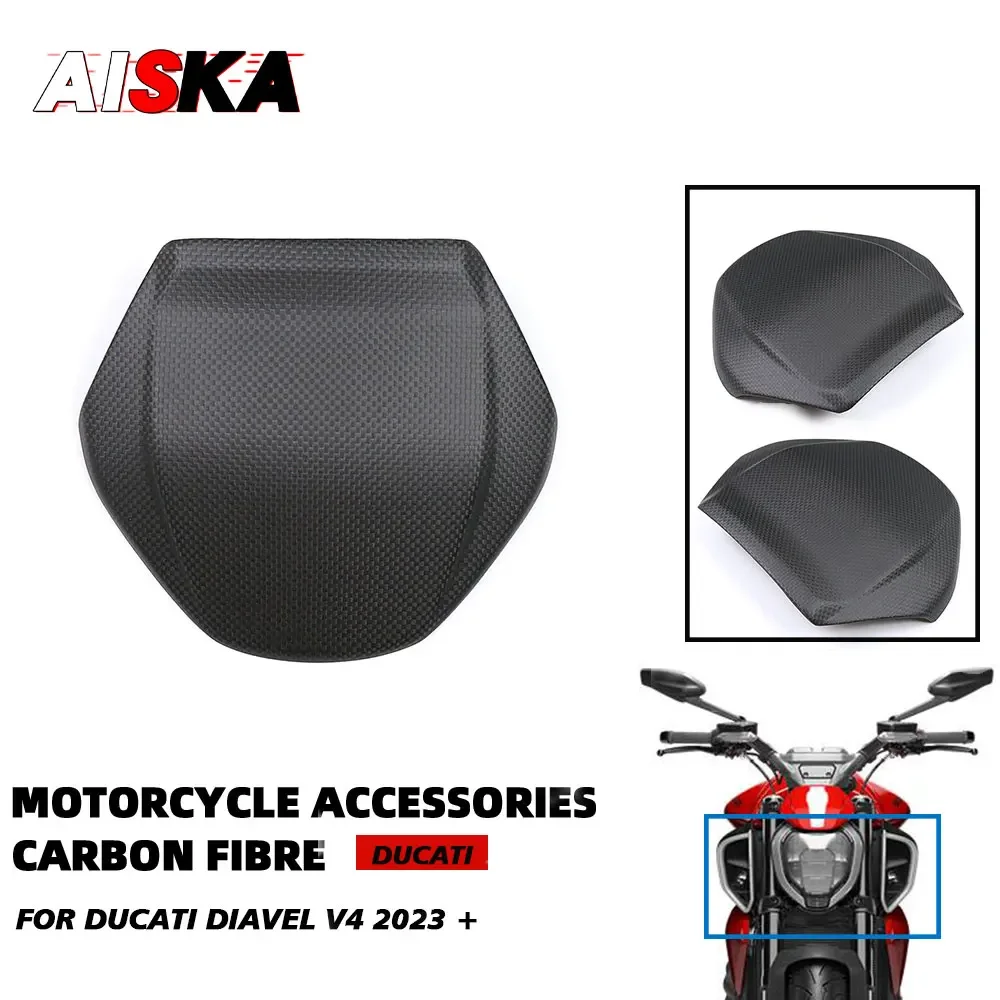 100% Carbon Fiber Motorcycle Front Headlight Upper Cover Fairing For DUCATI Diavel V4 2023 2024 Motocross Modified Accessories
100% Carbon Fiber Motorcycle Front Headlight Upper Cover Fairing For DUCATI Diavel V4 2023 2024 Motocross Modified Accessories