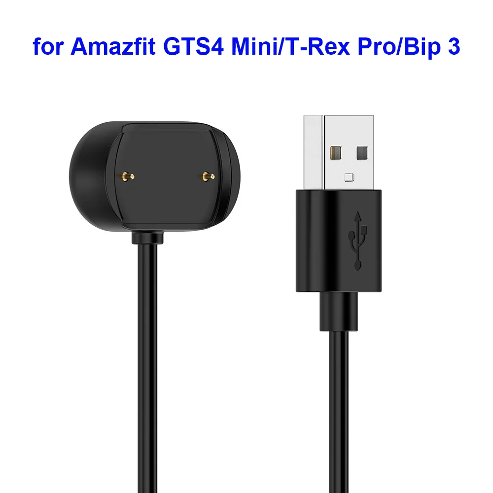 Magnetic Charger Cord Dock for Amazfit T-Rex Pro/Bip 3/GTS 4 Mini Charger Cable for Amazfit GTR2/GTS2/Pop/GTS 2 Mini Smartwatch
Magnetic Charger Cord Dock for Amazfit T-Rex Pro/Bip 3/GTS 4 Mini Charger Cable for Amazfit GTR2/GTS2/Pop/GTS 2 Mini Smartwatch